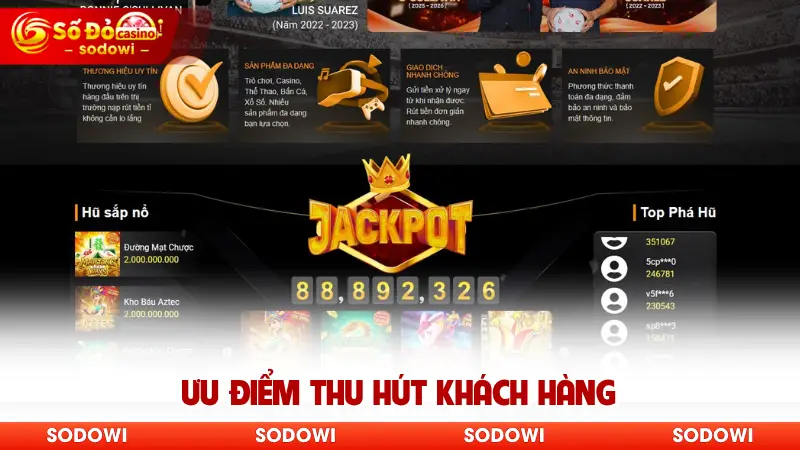 Ưu điểm thu hút khách hàng