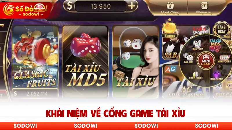 Khái niệm về cổng game tài xỉu